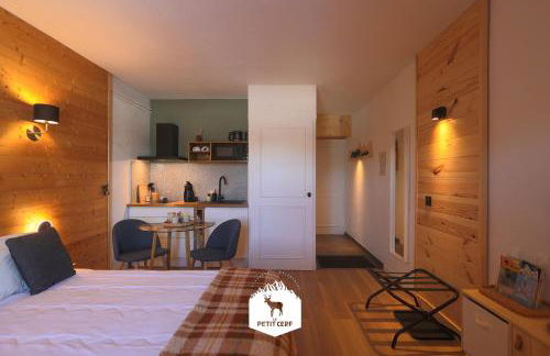 Le Petit Ours & Le Petit Cerf - Studios vue lac & montagnes - Foto 18