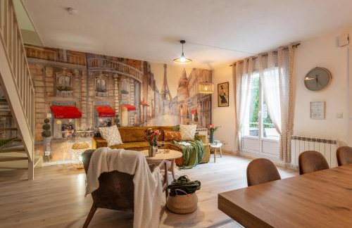 Phantasia by Kleidos, 10 min de Disney! Jolie Maison Familiale 6P, 2 chambres, Terrasse, Parking - Foto 30