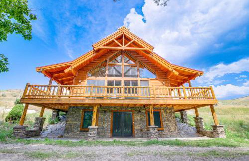 Nordic Style Lodge with Deck on 80 Acres in Arlee - Foto 29