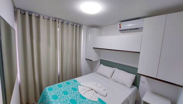 Lindos Flats - Maraca Beach Residence II - Foto 3, Quarto