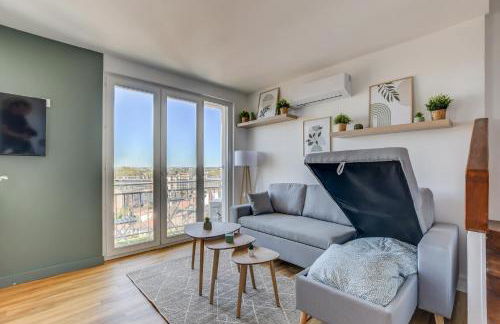 Sunset Duplex - Grand-Rond, Jardin des plantes, centre-ville, 2 BDRs 60m2, AC, Netflix - T3 60m2 avec clim - Foto 16