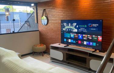 50 metros da praia,Ar condicionado na sala de estar e suíte, Área Gourmet - Photo 1