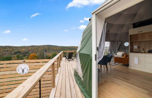 Catskills Glamping at 'The Deer Dome' in Franklin - Foto 17