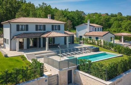 Luxury villa Arman with whirlpool in Visinada - Foto 15