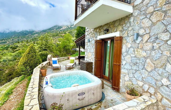 Rock Dandy, Deluxe Chalet, Arachova - Delphi, Private Sauna - Foto 54