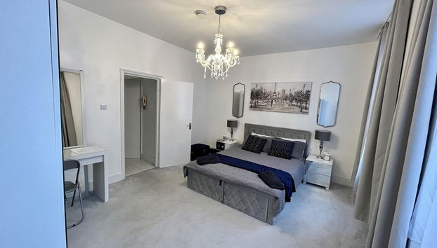 Apartment - Sleeps 4 & Near Tube - Foto 3, Habitación