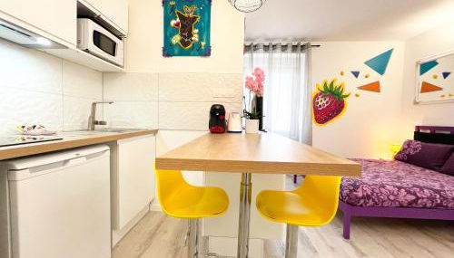 Le Pop Art - Studio near Train Station - 2 people - Foto 5, stove