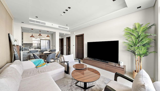 Elegant 1BR With Panoramic Views on Burj Khalifa - Foto 4, Habitación