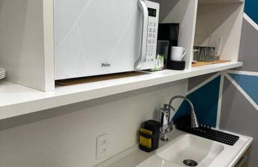 Apartamento completo e moderno com ar condicionado e piscina no centro do RIO - Foto 68