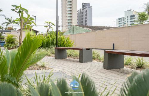 Apartamentos em Bal Piçarras 150 M DA PRAIA com Sacada Wi Fi, Piscina, Portaria 24h, Playground e vaga de GARAGEM - Foto 15