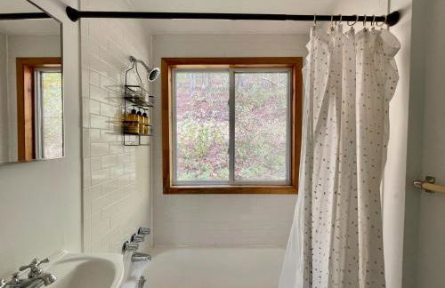 Fireplace Catskill Views Overlook Lake Cabin - Foto 33