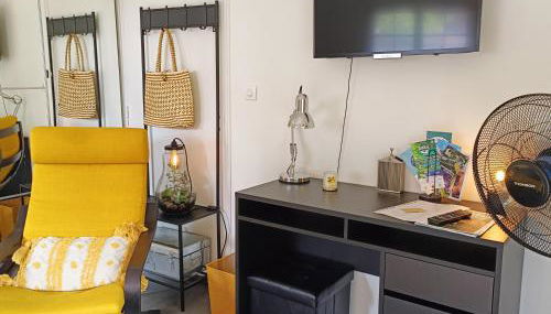 Studio dans propriété avec piscine chauffée - Foto 4