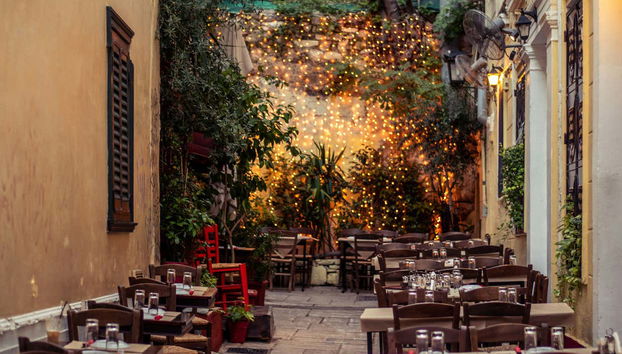 Un magnifique restaurant à Athènes