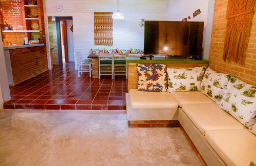 Otima casa c Wi Fi 8 min da praia Barequecaba SP - Foto 21