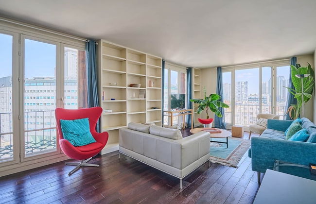 Sublime 2 Bedroom Flat Quai de Seine Eiffel Tower - Foto 12