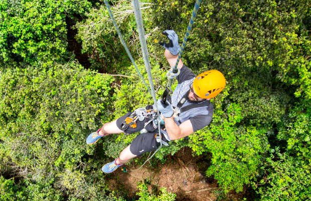 Puentes colgantes en Toro Verde Eco Adventure Park - Foto 6