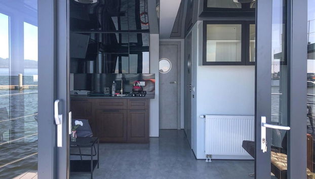 Houseboat in Kamien Pomorski With a Terrace - Photo 3, Private kitchen