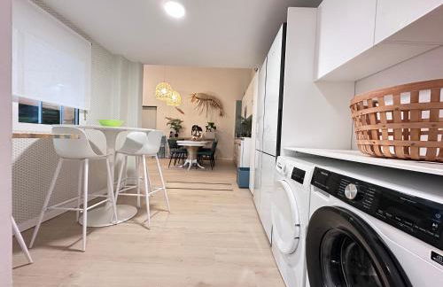 EcoCasa 12PAX perfecta grupos, reforma lujo, junto parada Burjassot metrovalencia, cerca centro Valencia y playa, lavadora, secadora equipamiento total - Foto 11