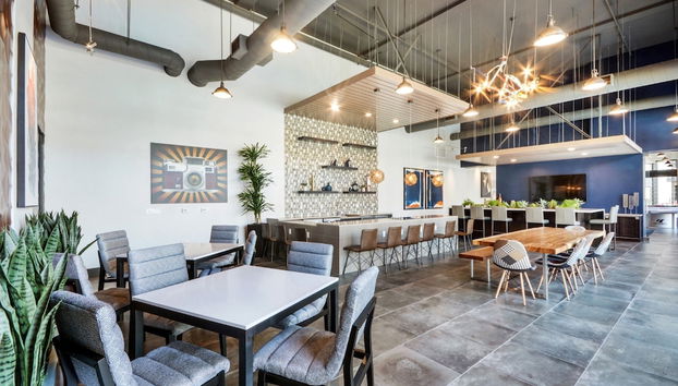 Zona de estar del vestíbulo