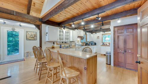 Waterfront Lake Arrowhead Cabin with Dock and Fire Pit - Foto 3