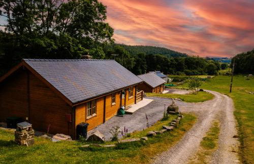Bothy Cabin -Log cabin in wales - with hot tub - Foto 18
