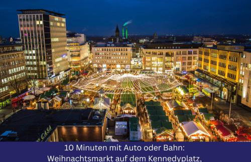 Modern und ruhig, mit Garage & PS4, nahe Messe, RÜ und Uniklinik, voll ausgestattete Küche, Bad mit Dusche und Badewanne - Foto 41