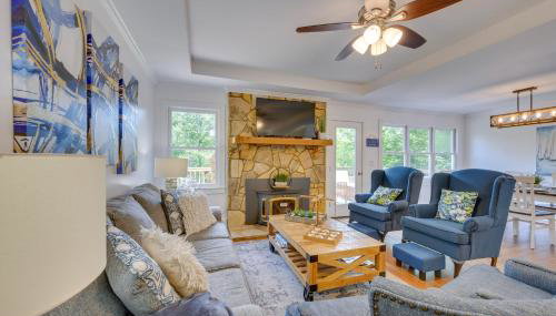 Waterfront Sparta Home with Game Room and Fire Pit! - Foto 4