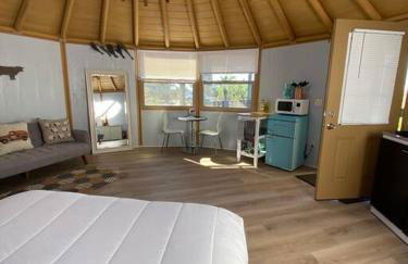 Glamping-Sky Dome Yurt-Tiny House-2 modern composting toilet - Foto 12