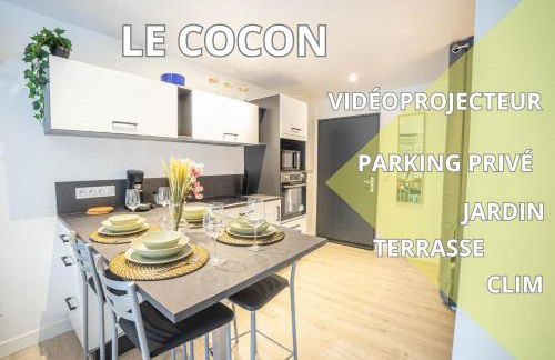 NEW Le Cocon-Clim-Vidéoprojecteur-Parking-Wifi-TOP PROS Conciergerie Montpellier - Foto 1