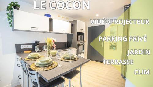 NEW Le Cocon-Clim-Vidéoprojecteur-Parking-Wifi-TOP PROS Conciergerie Montpellier - Foto 1