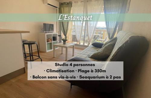 L'ESTANQUET - CLIM - Balcon - Plage - Grau-du-Roi - Foto 1