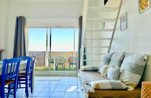 Vue Mer et Piscine, avec Balcon - 1 min de la plage - Photo 13