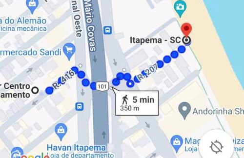 Apartamento vista mar, 2 quartos, garagem - COMPLETO - Foto 6