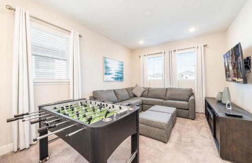 Elegant Home Near Disney With Private Pool, Foosball Table, Themed Rooms And Waterpark & Resort Access At Encore Resorts Reunion - 365Sf - Foto 11