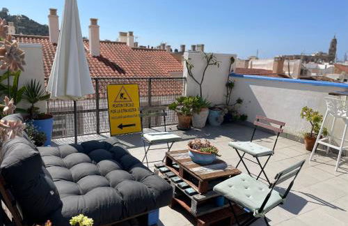 Charming home with private terrace,heart of Málaga - Foto 1