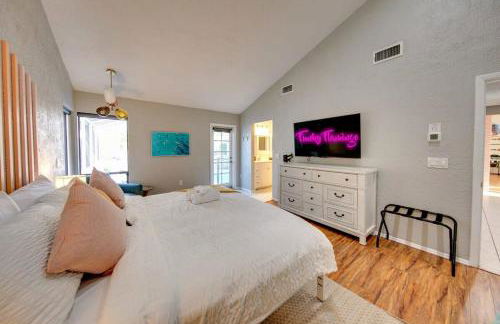 Funky Flamingo 3Kings Beach Gear Hot Tub & Pool - Foto 33