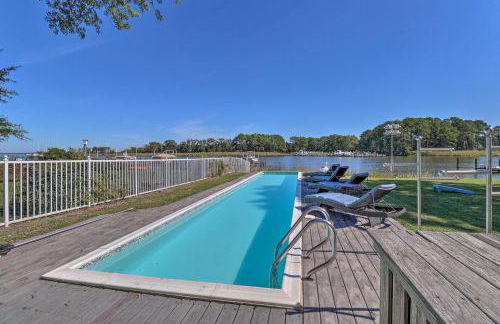 Grasonville Home with Private Pool on the Water - Foto 10