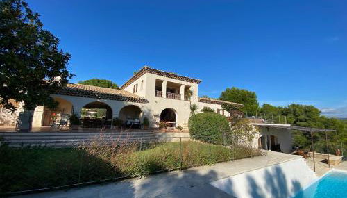 Grande villa familiale vue mer avec piscine - domaine privé à St Cyr sur Mer - Foto 2, Garden view