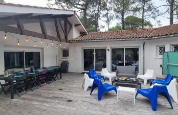 Villa Tré les Pins, 7 chambres, à 100m du LAC DE LACANAU - Foto 41