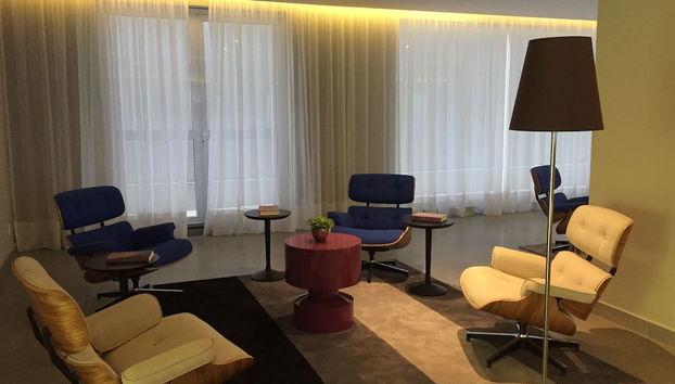 Zona de estar del vestíbulo