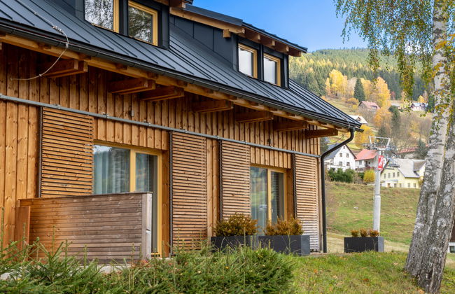 Ski-In Ski-Out Mountain Duplex Portášky2 - Foto 23