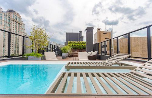 Oxy 77 Batel - Home Club com piscina, academia, lavanderia, gocoffee - Foto 5