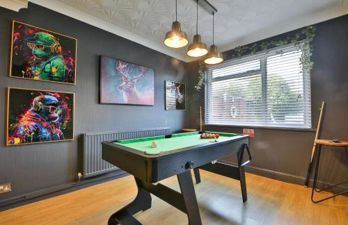 Spacious & Modern Triple-Story Cardiff Home with Pool Table - Foto 27