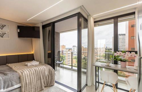 Varanda panorâmica | Suíte Comfort Batel - Photo 4