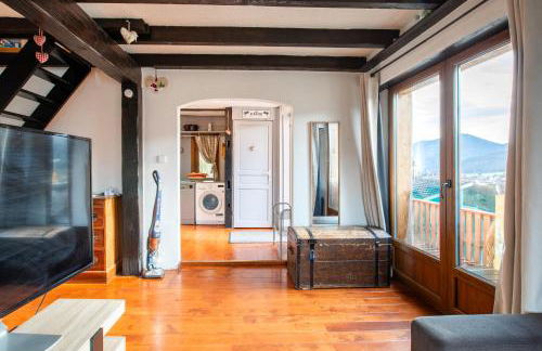 Le Chalet Panoramique Jaccuzi Parking Vue Montagne - Foto 25