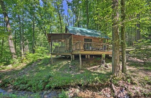Creekside Cabin with Deck in Pisgah Forest! - Foto 1