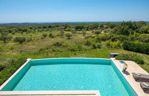 Villa Zelena with Panoramic Seaview and big Pool - Foto 12