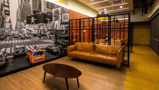 Sitzecke in der Lobby