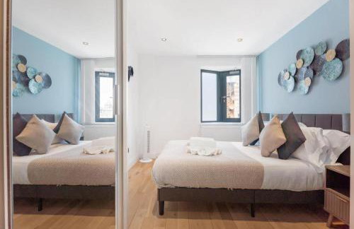 Modern 2 Bedroom 2 Bathroom Apartment With Balcony Near Shoreditch Sleeps 6 - Foto 18