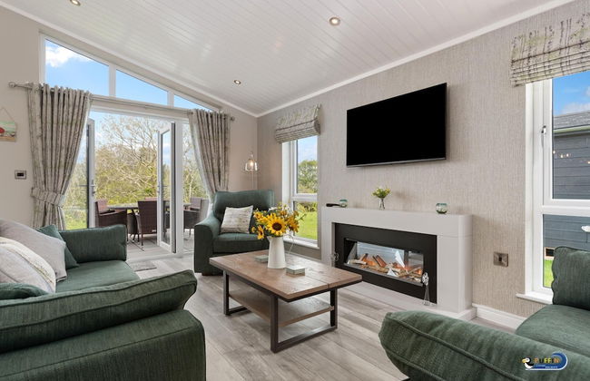 Trevelyn Lodge - Luxury Lodge Hot Tub Close to Beach - Foto 3